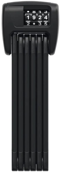 Abus Faltschloss Bordo Combo 6000C/90 LED, Level9, schwarz