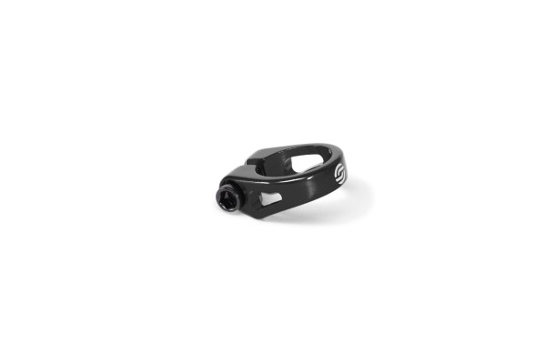 WTP SUPREME seatpost clamp 25.4mm black ALU 3d forged & CNC machined 6061-T6