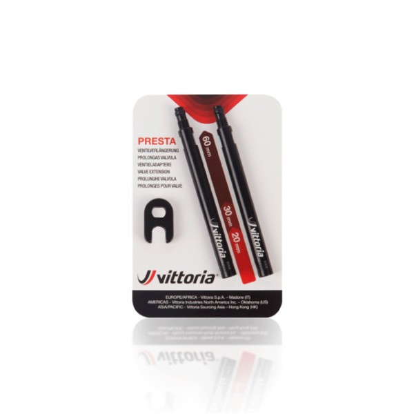 Vittoria Ventil-Verlängerung 30 mm Prestaventil Set à 2 Stück