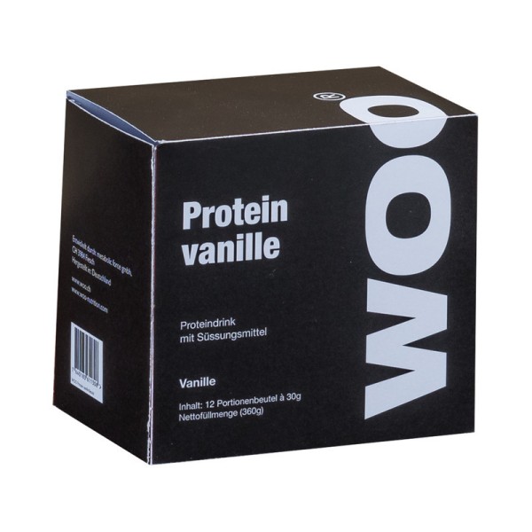 WOO Protein Vanille,12 Portionen à 30g