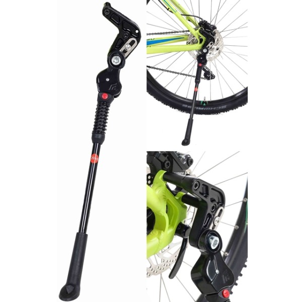 Hebie AX 0618 Hinterbauständer mit DISC-Adapter, Schwarz, 26-29 Zoll