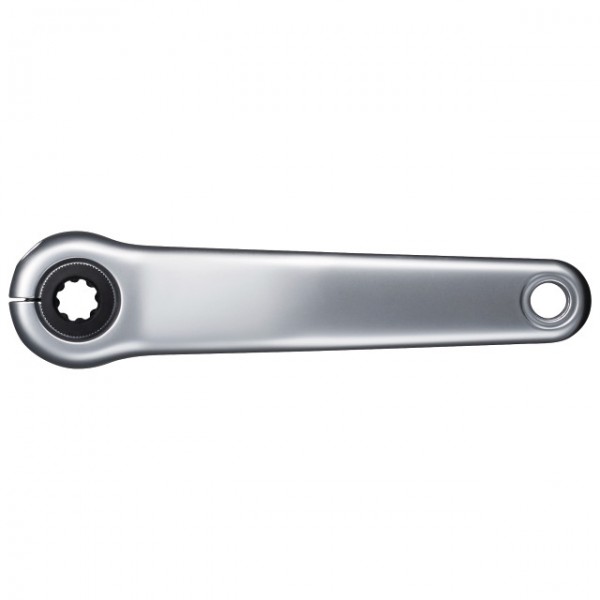 Shimano Kurbel FC-E6100 175 mm ohne Kett blatt und Kettenkastenkomp. schwarz
