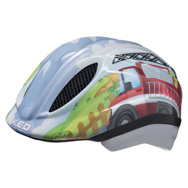 Fahrradhelm, MEGGY TREND, FIRE TRUCK, 52-58
