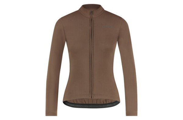Shimano Women Apice Thermal LS JRSY brown