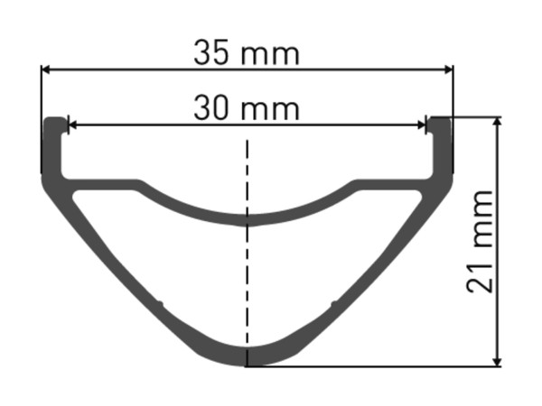 EX 511 Felge DB 29" 30 28L