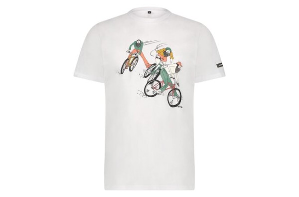 Shimano Men Sentiero Ltd T-Shirt white gray M