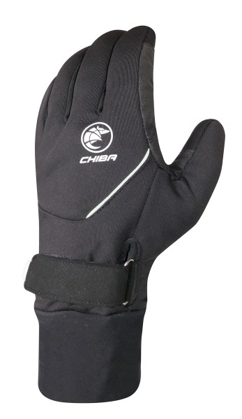 Chiba Rain Pro Gloves black/white, XS