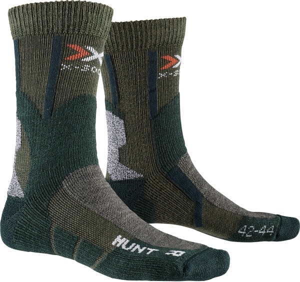 X-SOCKS Hunt short olive green/forest green