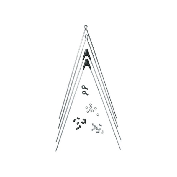 SKS Strebenset Bluemels 2x ASR-Streben, 2x V-Streben 355mm inklusive Befestigung