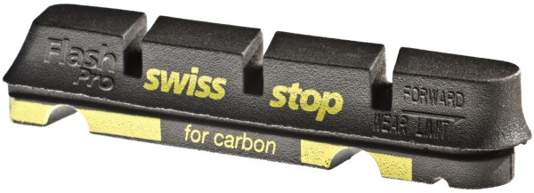 SwissStop Bremsschuhe FlashPro Black Prince Shimano/SRAM Road Carbon 2 Paar