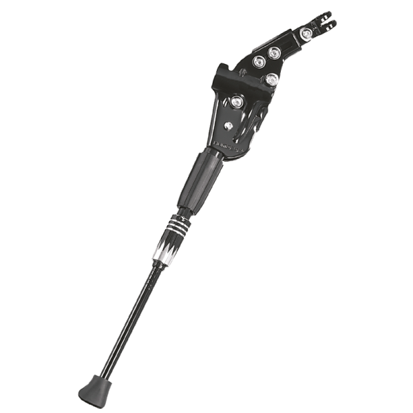 Ergotec Hinterbaustütze, universal bis 24"-28" höhenverstellbar, inkl. Gummifuss