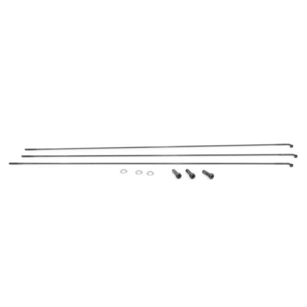 Spoke and Nipple 304mm CX-Sprint J-Bend Qty 3 one size