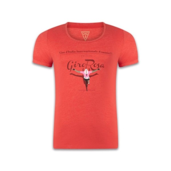 Le Patron W Giro rosa T-Shirt XS