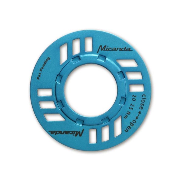 Miranda Kettenschutz für Bosch Antrieb, blau mit O-Ring
