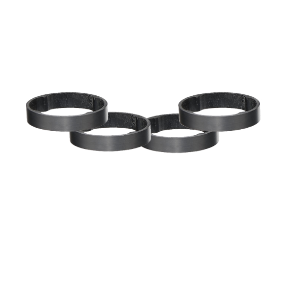 Response Spacer, UD finish Carbon 5mm 1.4g SET 4 Stück FHS-SP05U