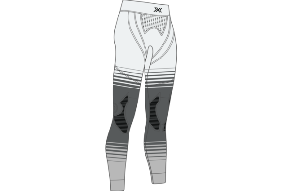 X-BIONIC Women Invent FX Pants X white/grey/light grey