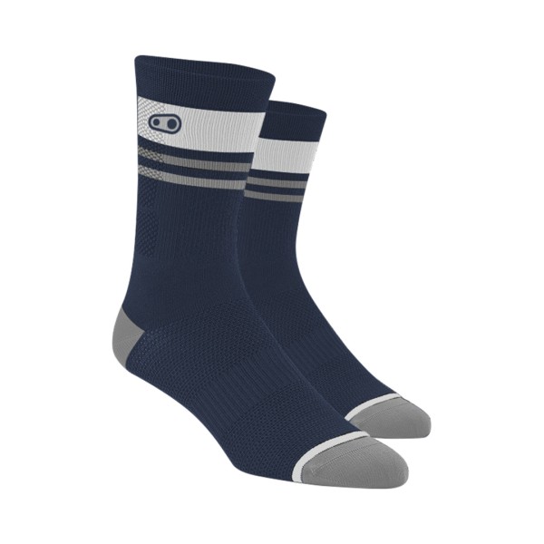 Socken Trail navy blau-weiss L-XL