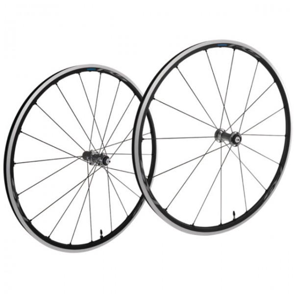 Shimano Road Vorderrad WH-RS500 28" QR 10/11G Tubeless grau