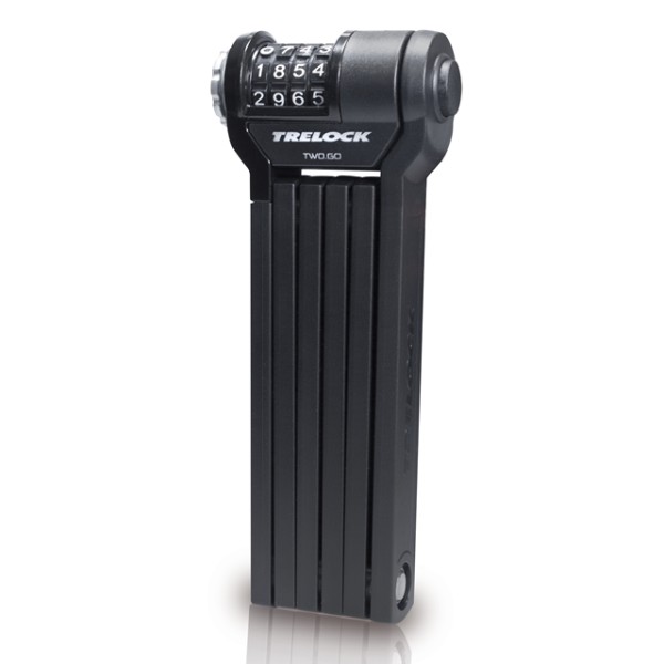 Trelock Faltschloss FS 260 CODE Schwarz 85cm
