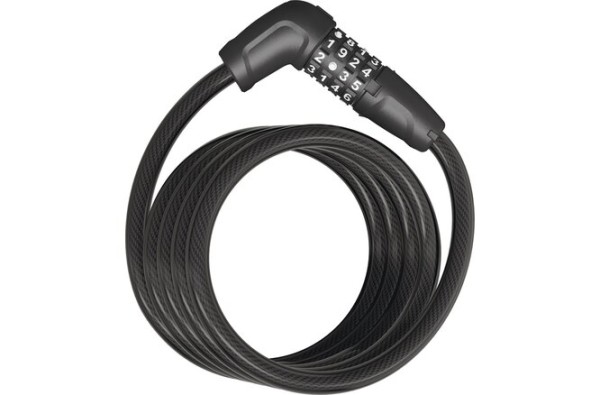 Abus Spiralkabelschloss Tresor 6512C/180 Code ohne Halter