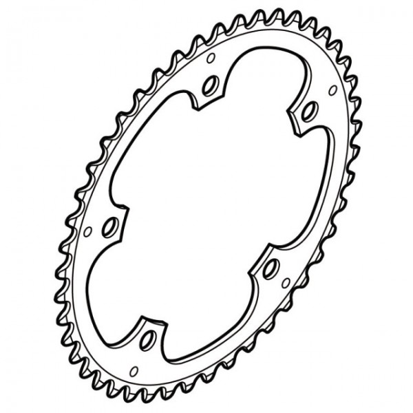 Shimano Kettenblatt Alfine FC-S501 42 Zähne silber