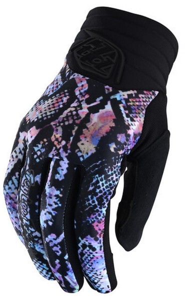 Troy Lee Designs Luxe Gloves Women XL, Snake Multi