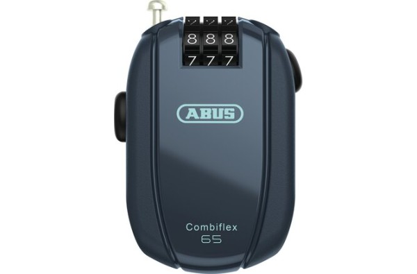 Abus Spezialschloss Combiflex StopOver 65 Code ohne Halter midnight blue