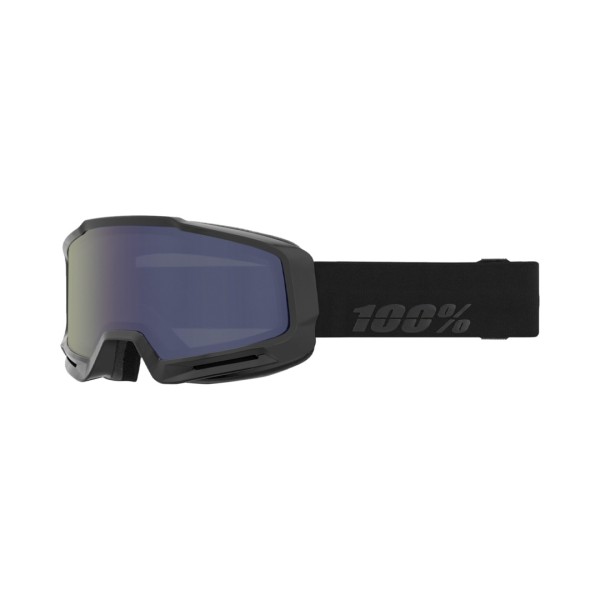 Goggles Okan matte black -White Mirror