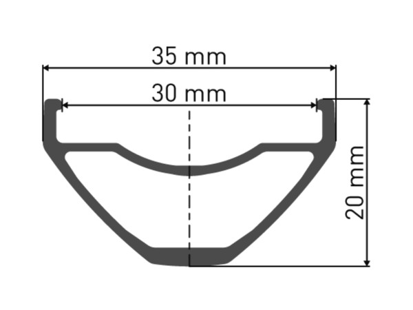 E 532 Felge DB 29" 30 32L