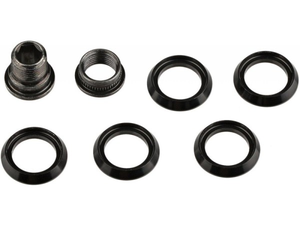 Sram CHAINRING SPACERS (QTY 5) HIDDEN BOLT/NUT KIT FOR CX1