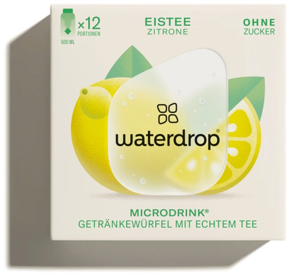 waterdrop Microdrink Eistee Zitrone (6x 12 Pack)
