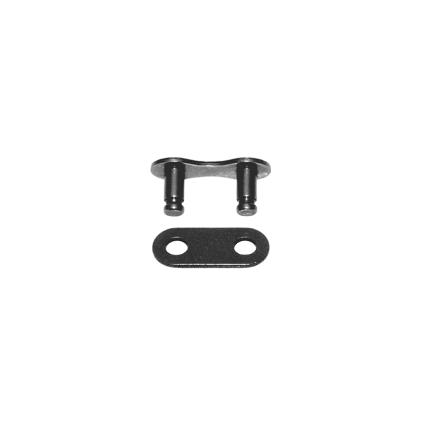 KMC Verschlussglied, Snap On, 1/8", silver, 2 Stück