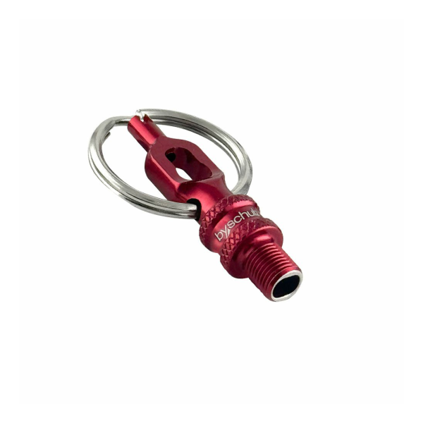 by.Schulz Ventiladapter, V.5 Mini-Tool Alu eloxiert RED 1 Stück