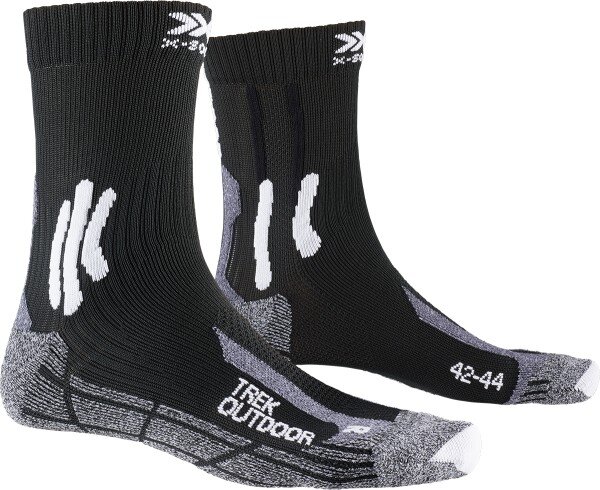 X-SOCKS Men Trek Outdoor opal black/dolomite grey melange