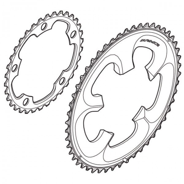 Shimano Kettenblatt Dura-Ace FC-7950 50 Zähne