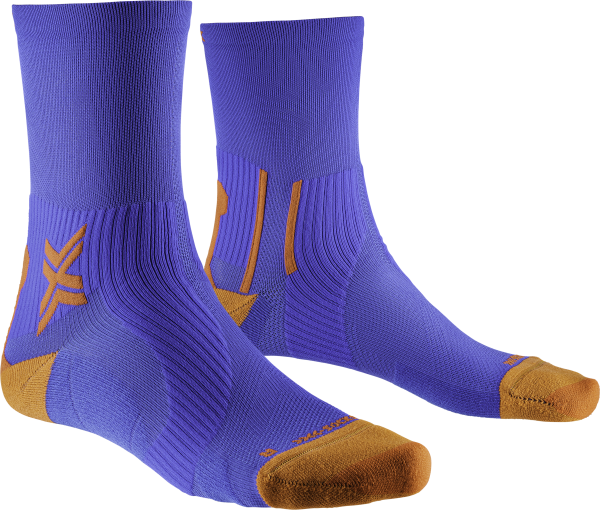 X-SOCKS Men Run Perform Crew twyce blue/orange 42-44