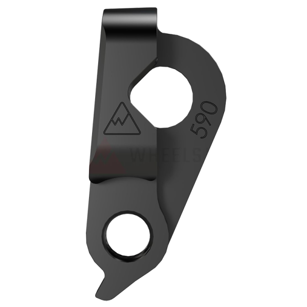Wechselauge, Typ 590 Specialized, Steckachse, Fixation 2 x M6 x 25mm