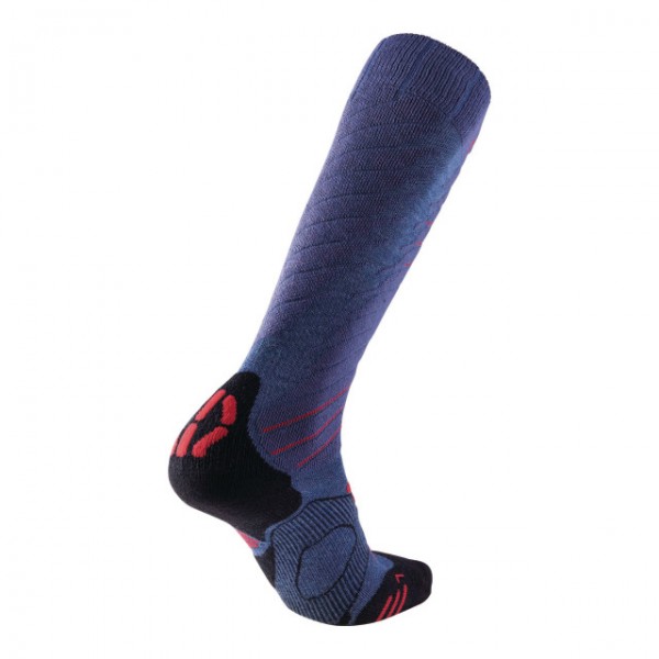 UYN Man Ski Comfort Fit Socks jeans melange / red