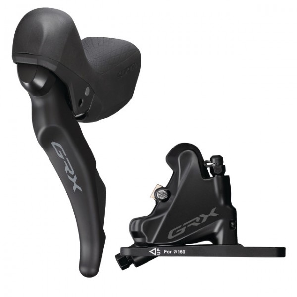 Shimano Scheibenbr-Set GRX vorne BR-RX400 und ST-RX600 J-Kit Box