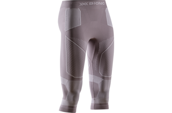 X-BIONIC Women Energy Accumulator Light Pants 3/4 dusty lavender/arctic white M