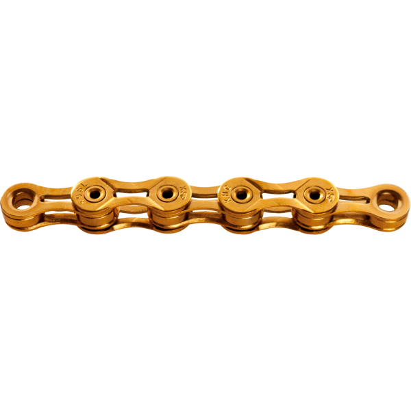 KMC Kette, X9 SL Ti-N, gold, 114 Glieder