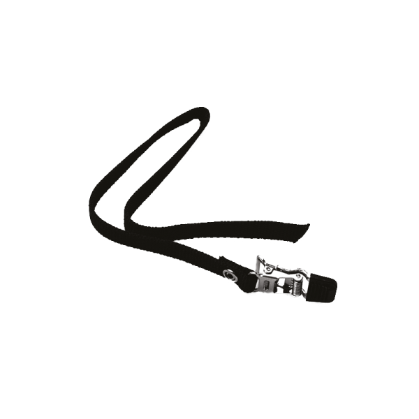 Wellgo Pedalriemen, W-4 schwarz, 1 Paar