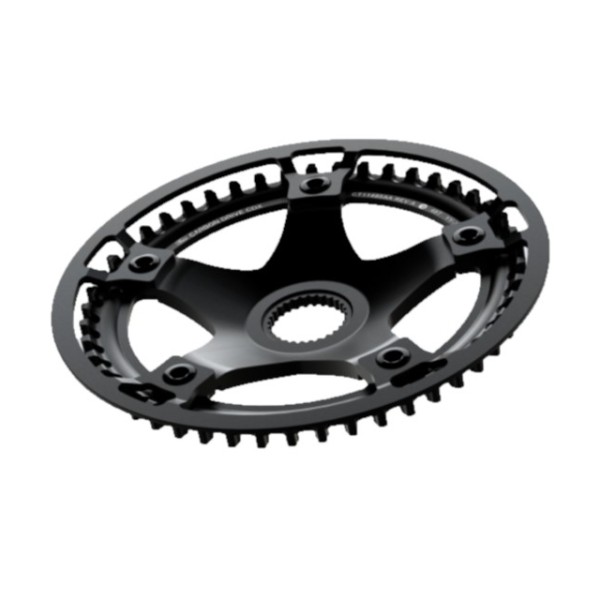 Gates Spider Assembly CDX Bosch Gen4 55Z Shimano Di2 Riemenscheibe schwarz