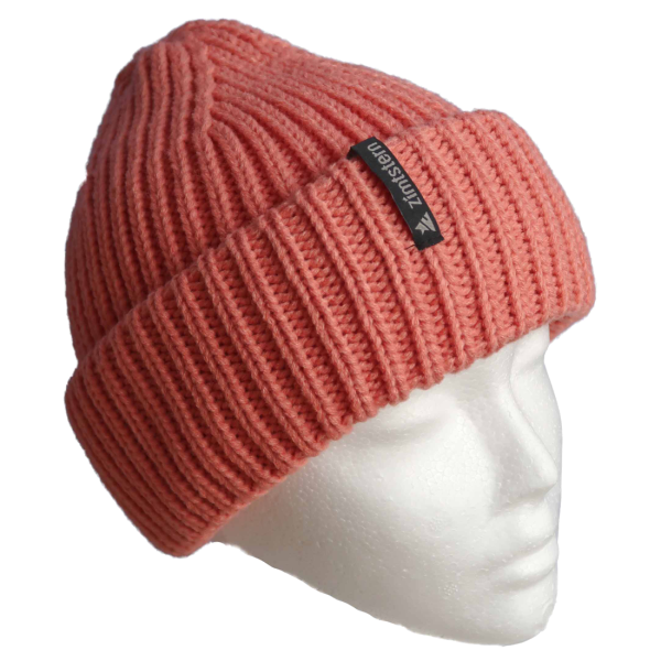Zimtstern Wintermütze, SweetZ Urban Beanie, CORAL
