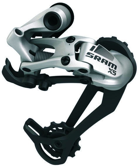 Sram Schaltwerk X5 9-fach Long Cage silber