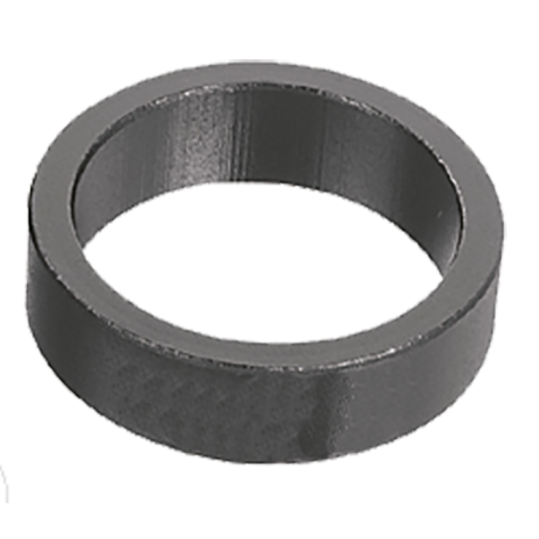 Ergotec Spacer, 1" 25.4 Dicke:10 mm Aluminium black