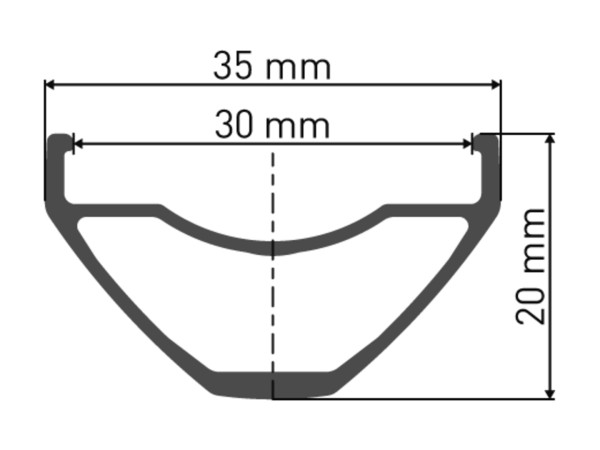 M 502 Felge DB 29" 30 28L
