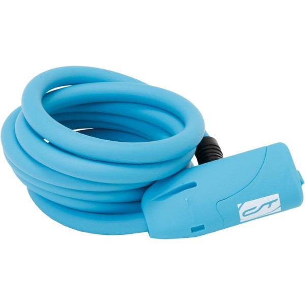 Contec Spiralkabelschloss Neoloc 10mm Blau