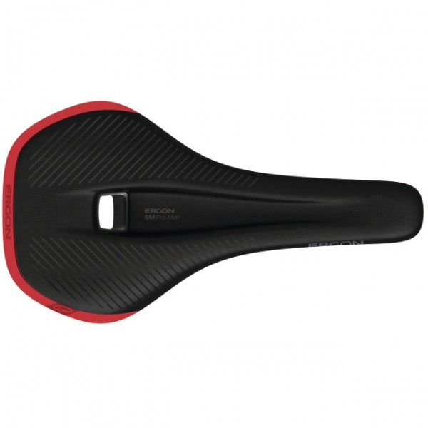 Ergon Sattel SM Pro Man S/M ohne Öffnung risky red