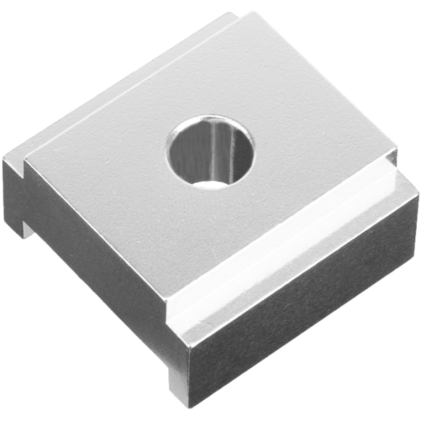 Ergotec Ständer, Verlängerungsplatte Extension Plate 40x40x10 ALU inkl. Schraube